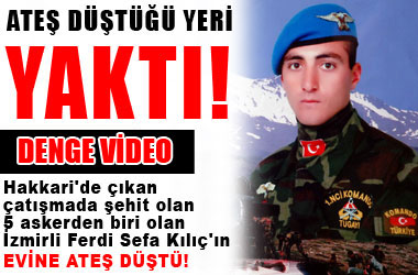 İzmirli şehidin evinde gözyaşı hakim