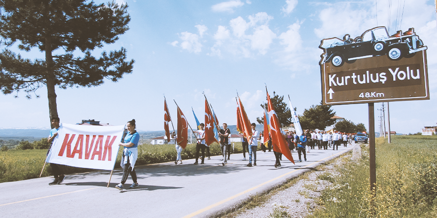 "MİLLİ MÜCADELE YÜRÜYÜŞÜ"