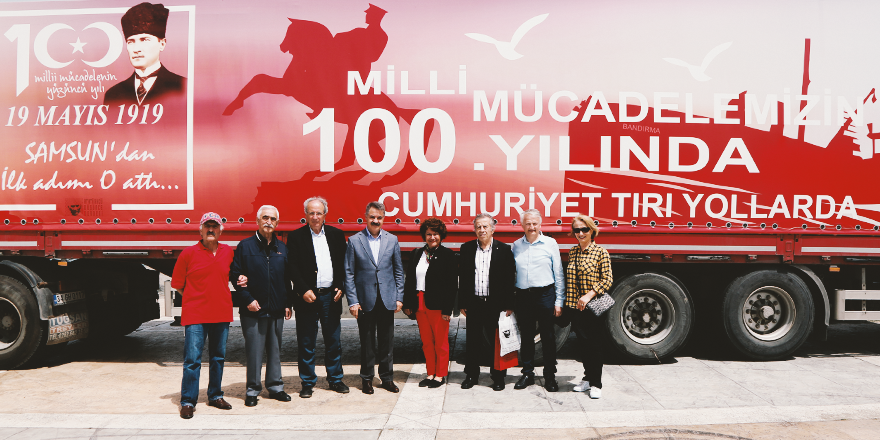 CUMHURİYET TIRI ATAKUM SAHİLİNDE