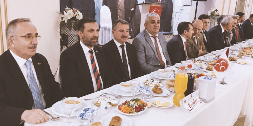MHP İFTAR PROGRAMINA YOĞUN KATILIM