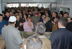 Tapu'da hazin tören