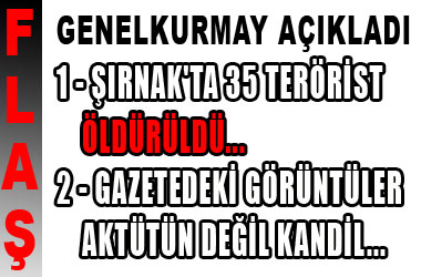 35 hain öldürüldü ...