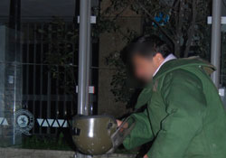 Boş çanta panik yarattı