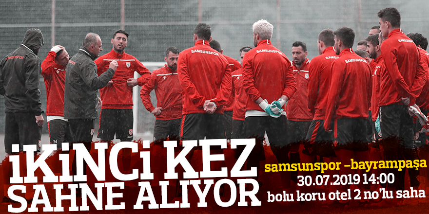 İKİNCİ KEZ SAHNE ALIYOR