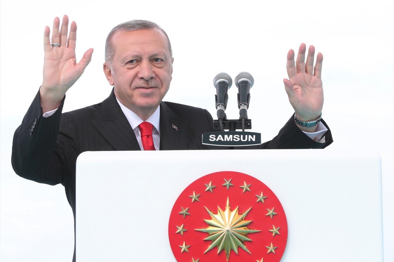 CUMHURBAŞKANI ERDOĞAN YAKINDA SAMSUN'DA!