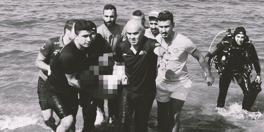 ATAKUM'DA GİRDİĞİ DENİZDEN ÇIKAMADI