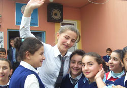 Öğrencilerden örnek seçim