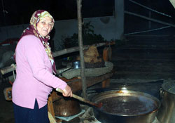 Elma pekmezi sezonu açıldı