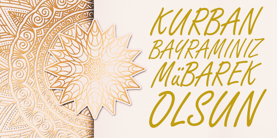 KURBAN BAYRAMINIZ MÜBAREK OLSUN