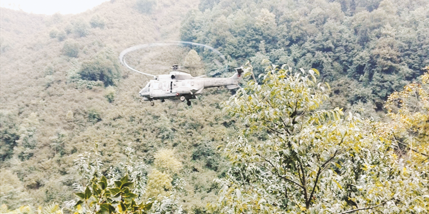 TSK HELİKOPTERLERİ 17 KİŞİYİ KURTARDI!