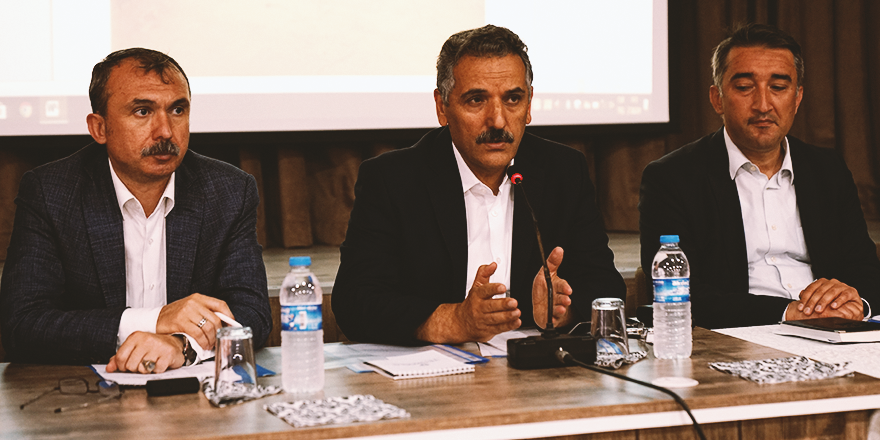 VALİLİKTEN AFET İSTİŞARE TOPLANTISI