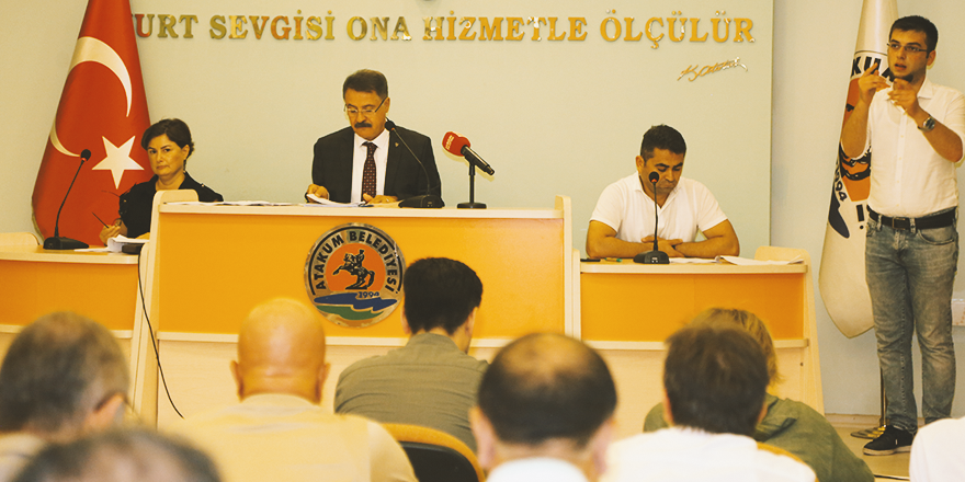 ATAKUM'DA ENGELSİZ MECLİS