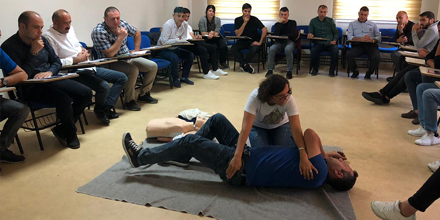 SAMULAŞ PERSONELİNE İLK YARDIM EĞİTİMİ