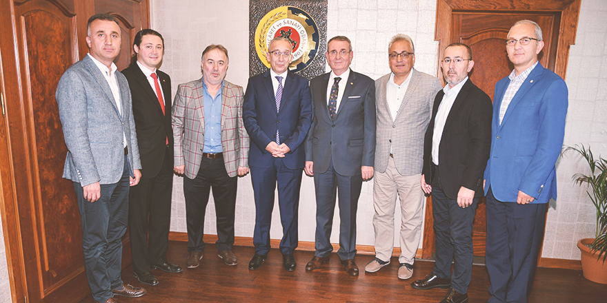 VEDAT YAVUZ'DAN SAMSUN TSO'YA VEDA ZİYARETİ