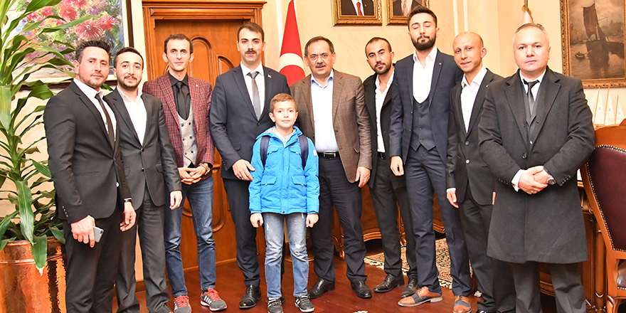ÜLKÜ OCAKLARINDAN BAŞKAN DEMİR’E ZİYARET