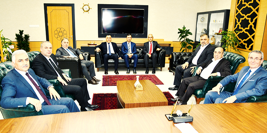 SAMSUN TSO'DAN URHAL 'HAYIRLI OLSUN' ZİYARETİ