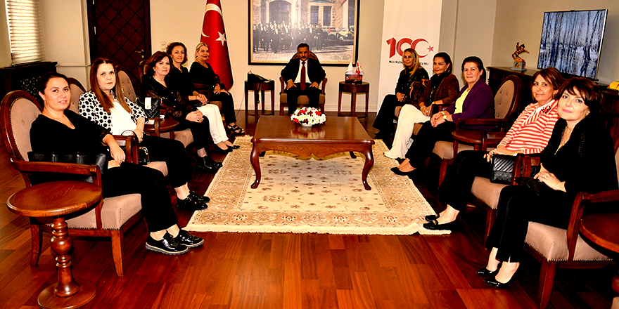 SAMSUN KGK VALİ KAYMAK'I ZİYARET ETTİ