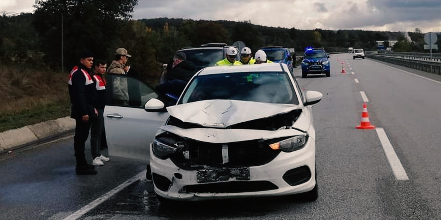 SAMSUN'DA TRAFİK KAZASI! 1 ÖLÜ