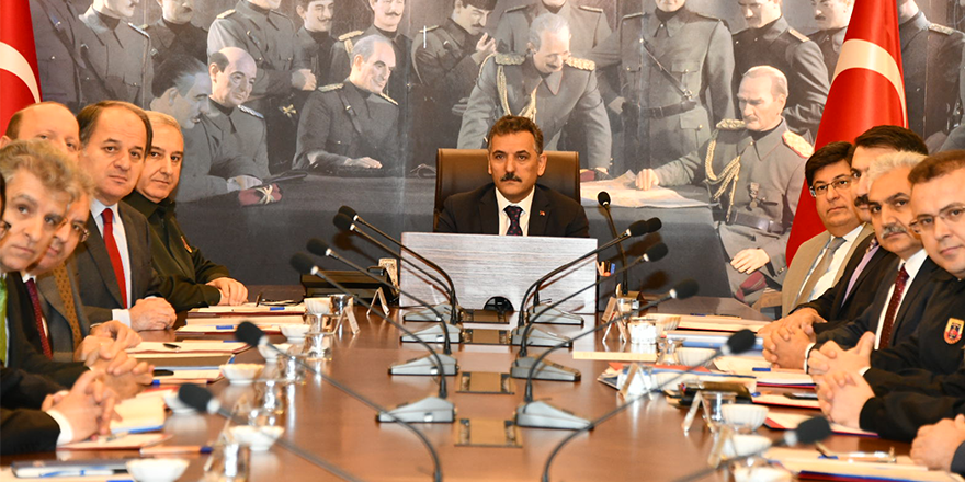 SAMSUN ASAYİŞ VE GÜVENLİK TOPLANTISI YAPILDI