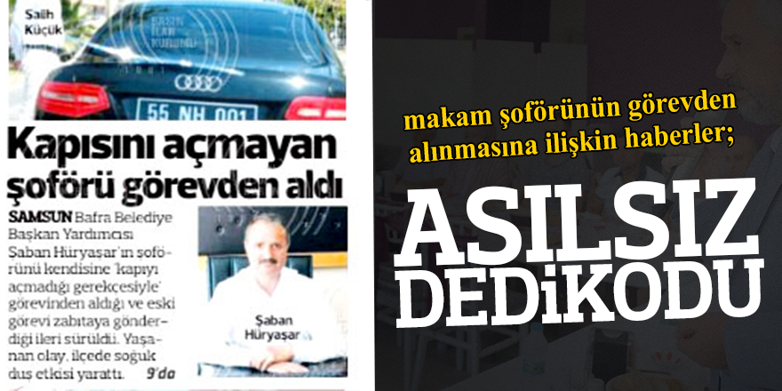 ASILSIZ DEDİKODU