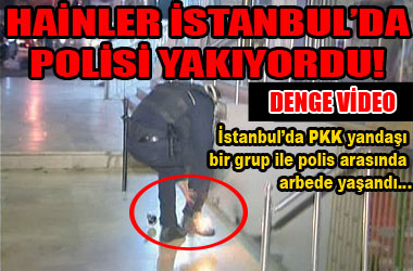 Ümraniye'de korsan gösteri: 1 polis yaralı ....