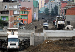 2. Bulvar Yolu açılıyor