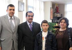 OÇEM'den Kaymakam'a ziyaret