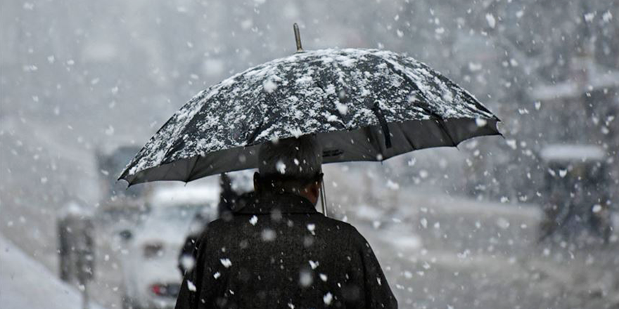 METEOROLOJİDEN SOĞUK VE YAĞIŞLI HAVA UYARISI