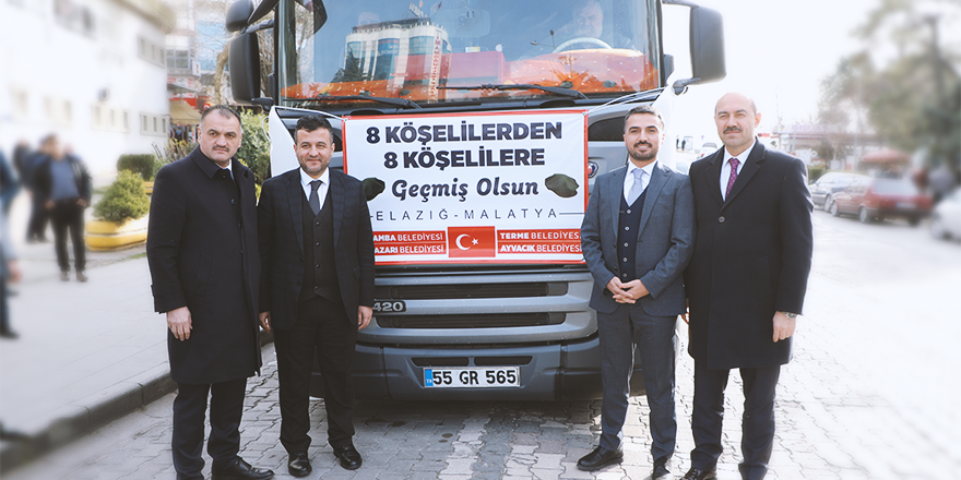 8 KÖŞELİLERDEN YARDIM YOLA ÇIKTI