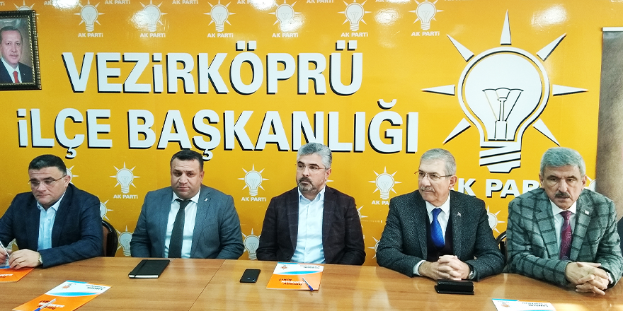 AK PARTİ VEZİRKÖPRÜ İLÇE DANIŞMA MECLİSİ TOPLANTISI YAPILDI