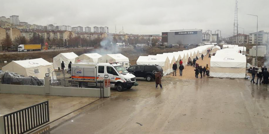 SAMSUN İTFAİYESİ ELAZIĞ’DA