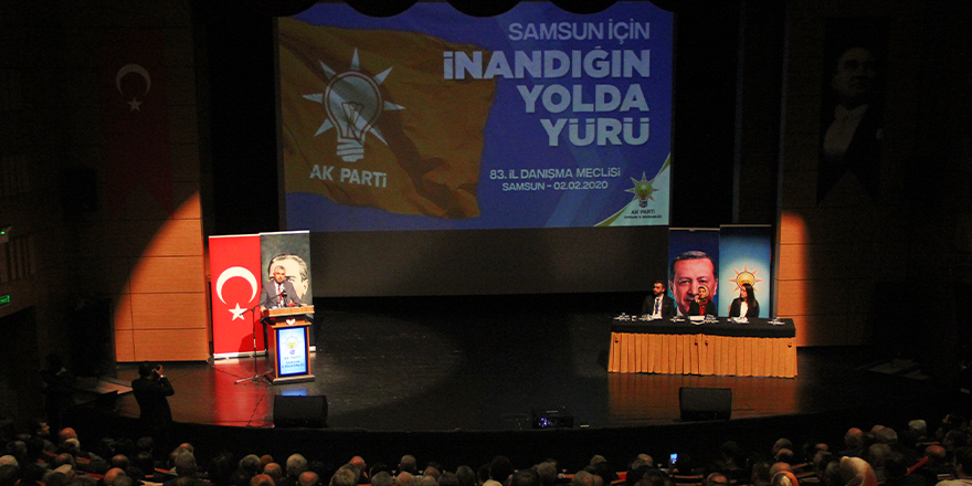 AK PARTİ SAMSUN 83. İL DANIŞMA MECLİSİ TOPLANTISI