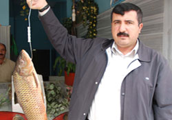 Çiftçiler balıkçı oldu