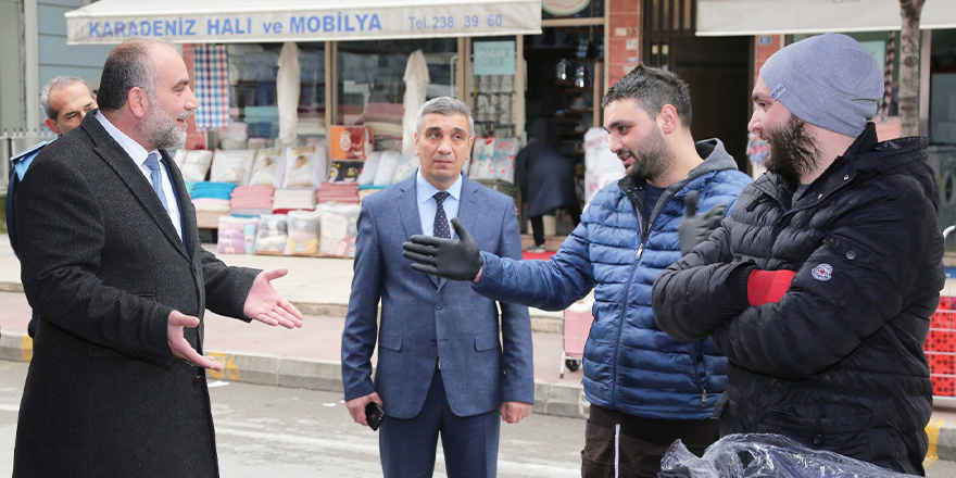 PAZAR YERLERİNE KONTROLLÜ GİRİŞ