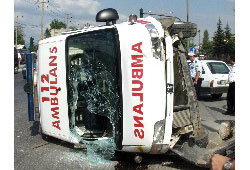 Trafik kazası 11 yaralı