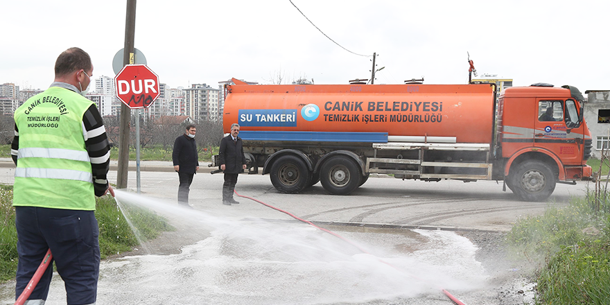 CANİK'TE ÇALIŞMALAR HIZ TÜM HIZIYLA SÜRÜYOR