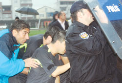 Hakeme büyük tepki