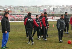 Bafra'da tek hedef galibiyet