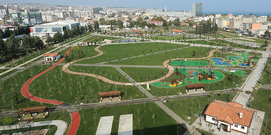 SAMSUN MİLLET BAHÇESİ HİZMETE AÇILDI