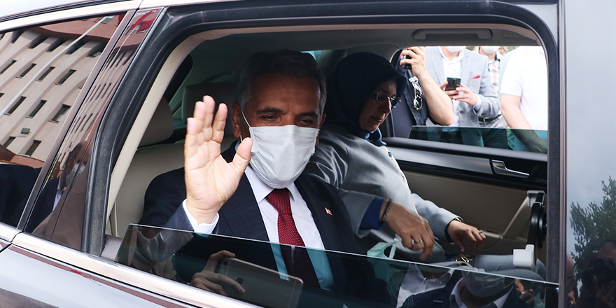 OSMAN KAYMAK SAMSUN'DAN AYRILDI