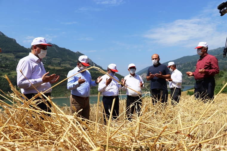 BUĞDAY HASAT TÖRENİ GERÇEKLEŞTİRİLDİ