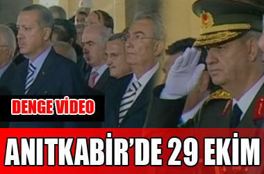 29 Ekim Anıtkabir'deki törenlerle başladı
