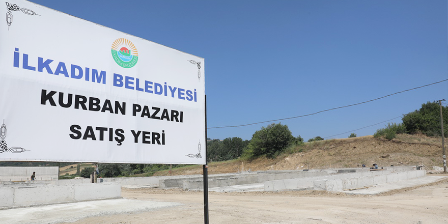 İLKADIM'DA HİJYENİK MODERN KURBAN PAZARI