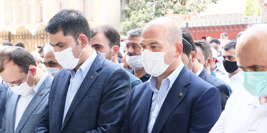 BAKAN SOYLU'NUN KAYINPEDERİ SAMSUN'DA DEFNEDİLDİ