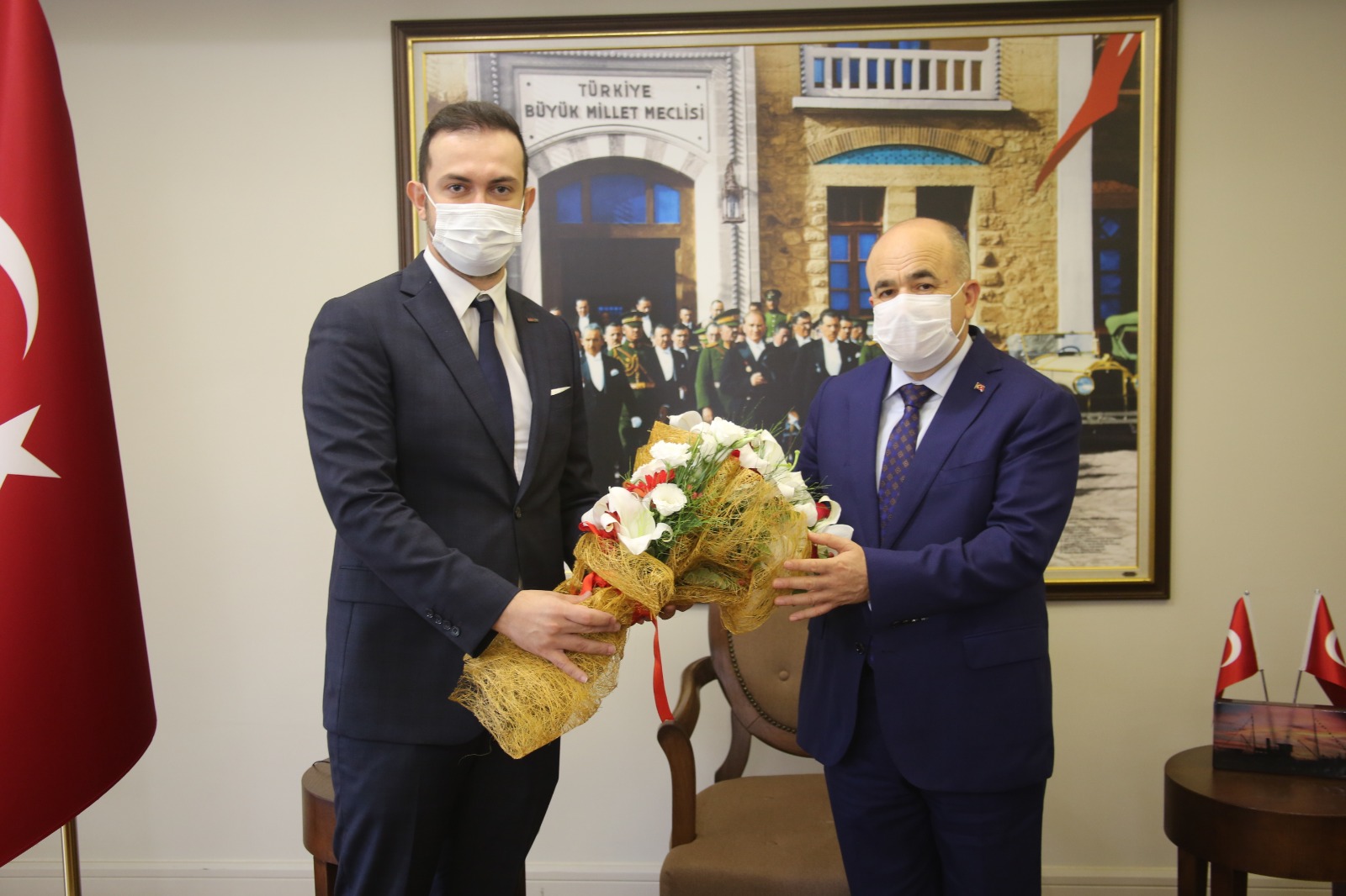 SAMGİAD’DAN VALİ DAĞLI’YA ZİYARET