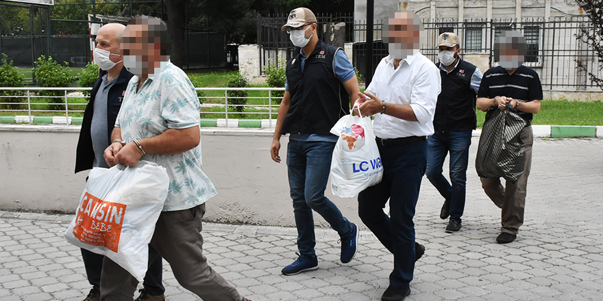 SAMSUN'DA 11 FETÖ ZANLISI ADLİYEYE SEVK EDİLDİ