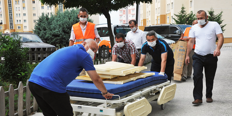 HASTA VE ENGELLİ VATANDAŞA YARDIM ELİ