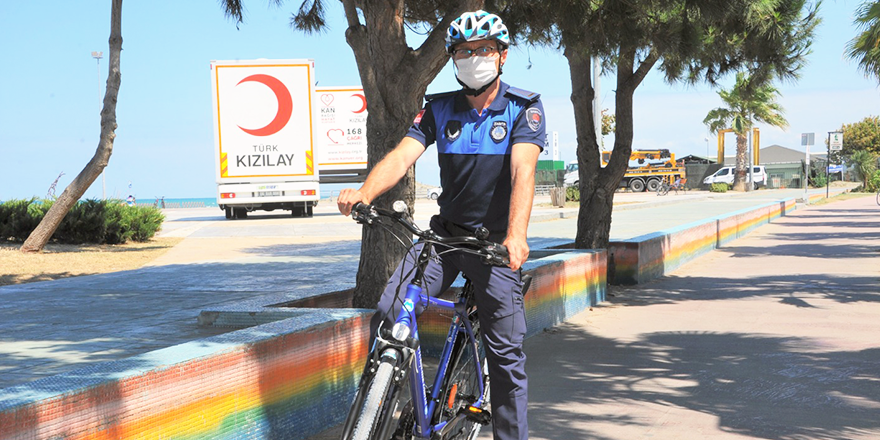 BİSİKLETLİ ZABITALAR 7/24 DEVRİYEDE