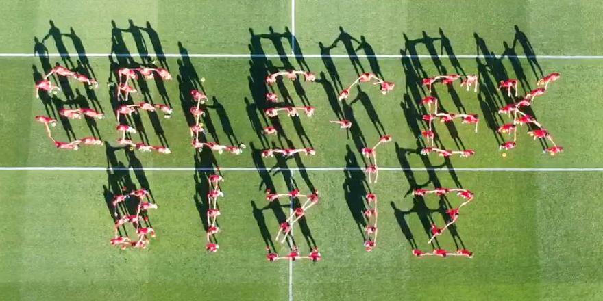 FUTBOL AKADEMİ TESİSLERDE İLK ANTRENMANI YAPTI