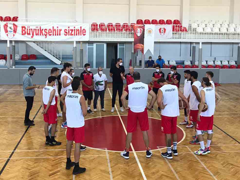 SAMSUNSPOR BASKETBOL'DA İLK ANTRENMAN